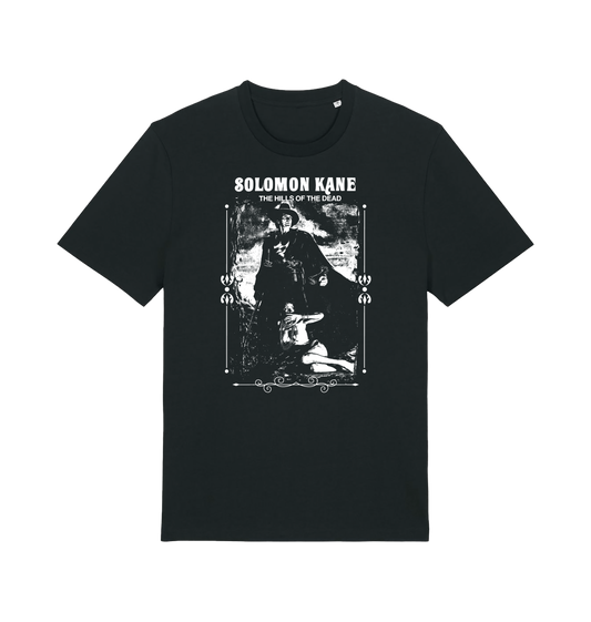 Black Printed T-shirt Front