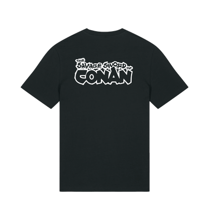 Black Printed T-shirt Back