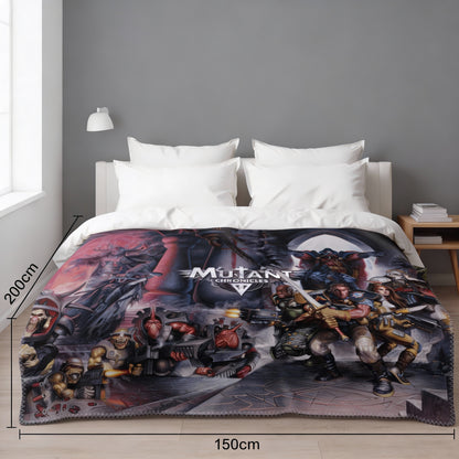 Mutant Chronicles - Storm the Citadel Blanket mock up
