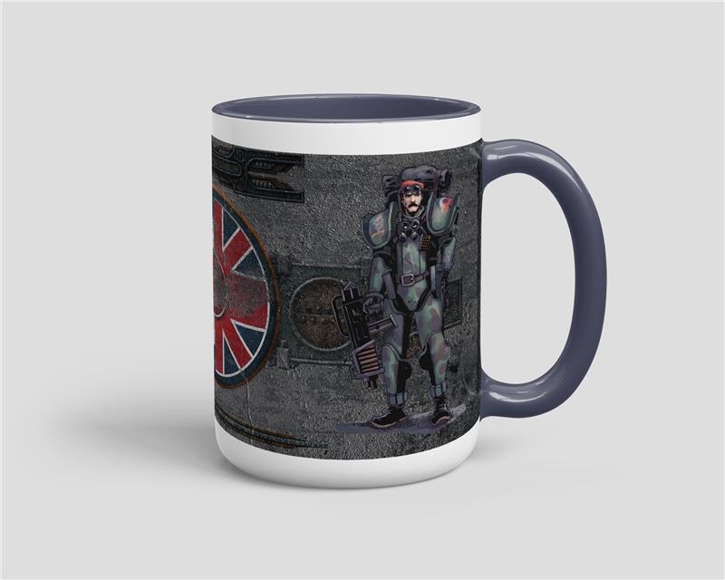 Mutant Chronicles - Imperial Faction Mug right view