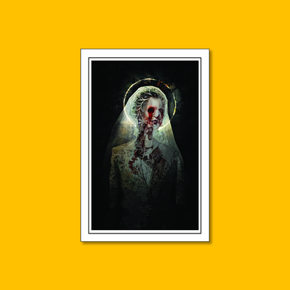 Kult: Arcane Wedding Dress Fine Art on Heroic Signatures yellow background