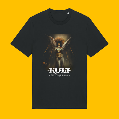Kult: Captured Angel T-Shirt on Heroic Signatures yellow background
