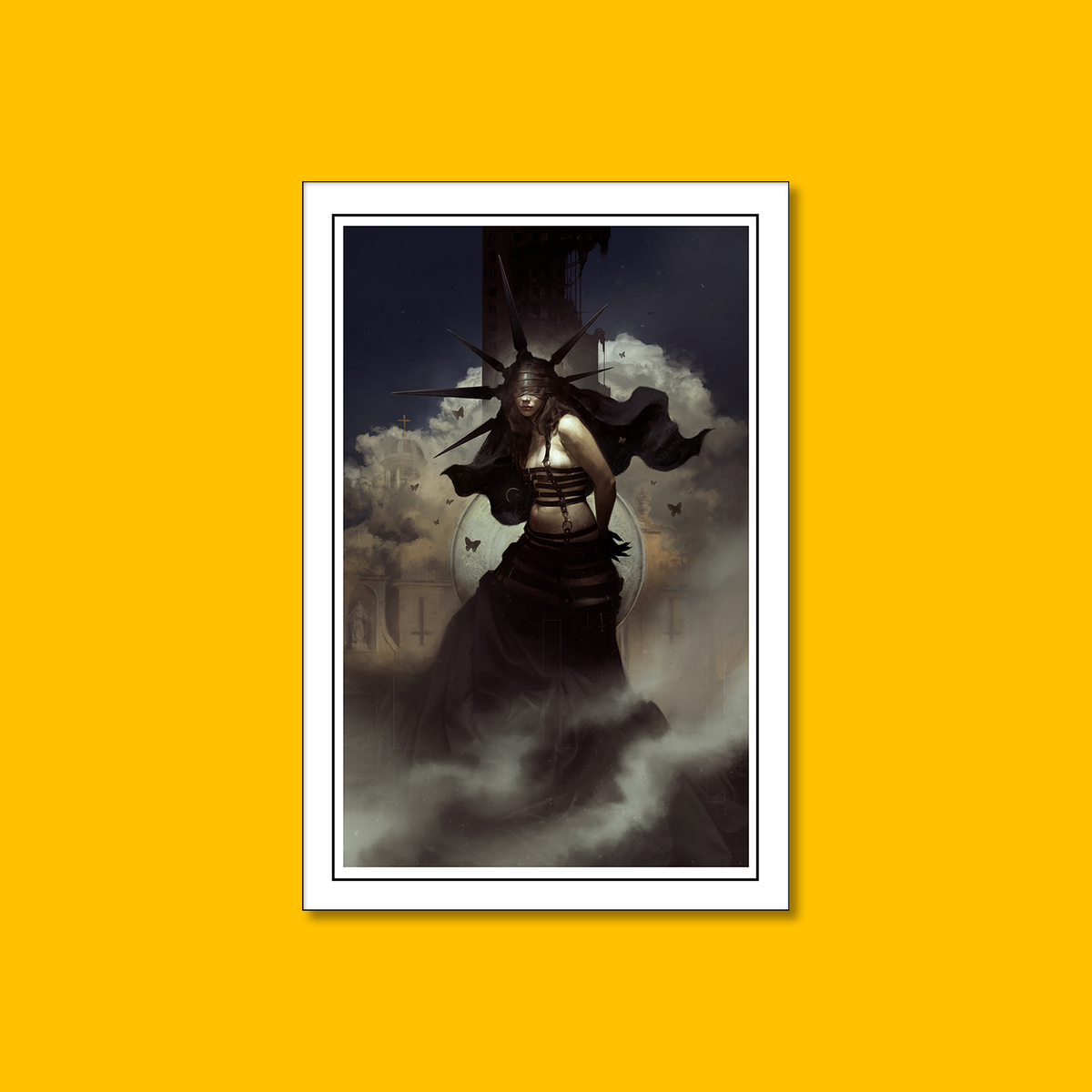 Kult: Metropolis Fine Art on Heroic Signatures yellow background