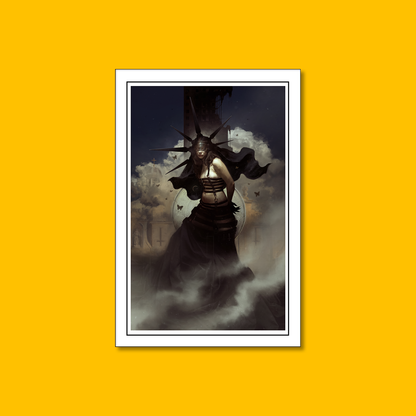 Kult: Metropolis Fine Art on Heroic Signatures yellow background