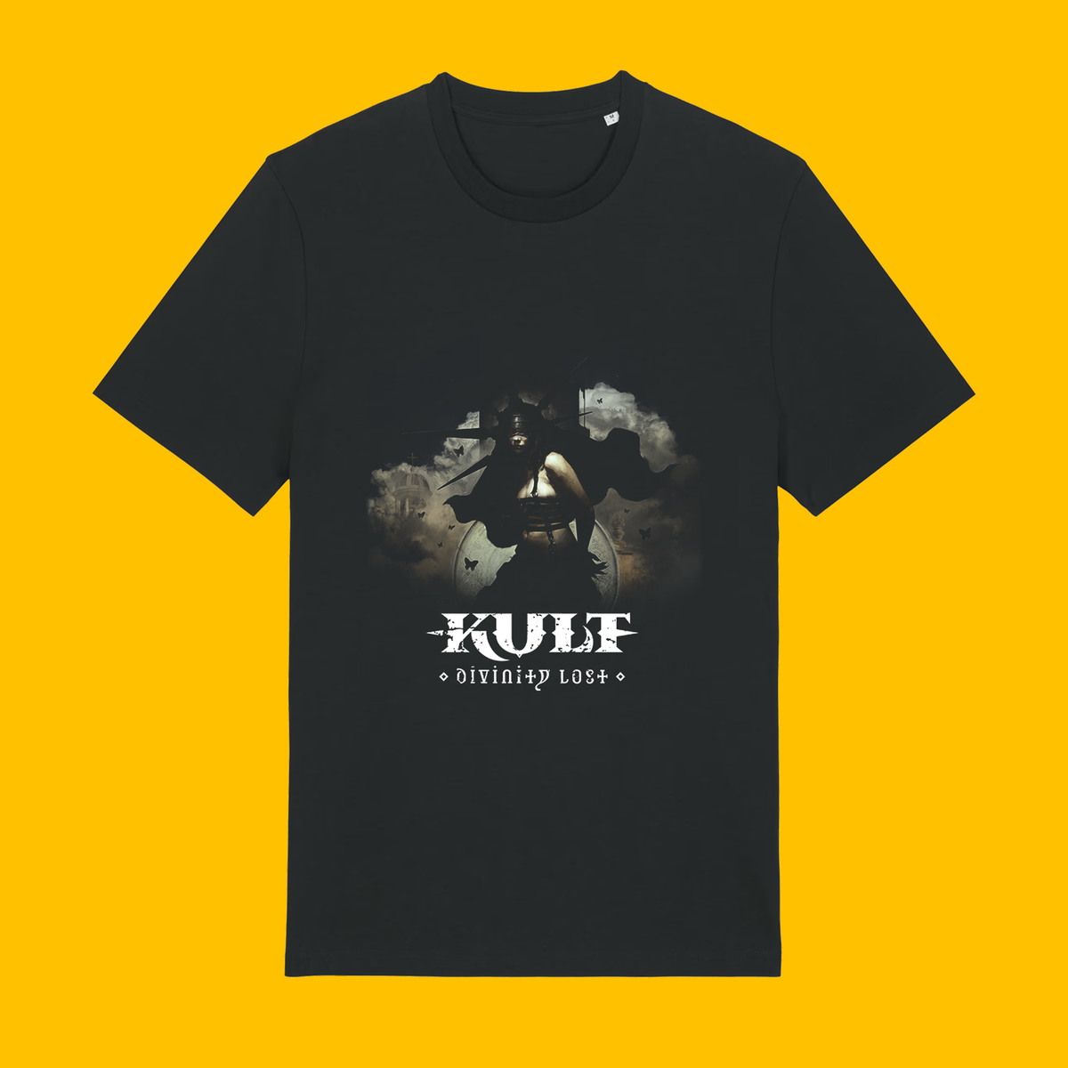 Kult: Visions of Metropolis T-Shirt on Heroic Signatures yellow background