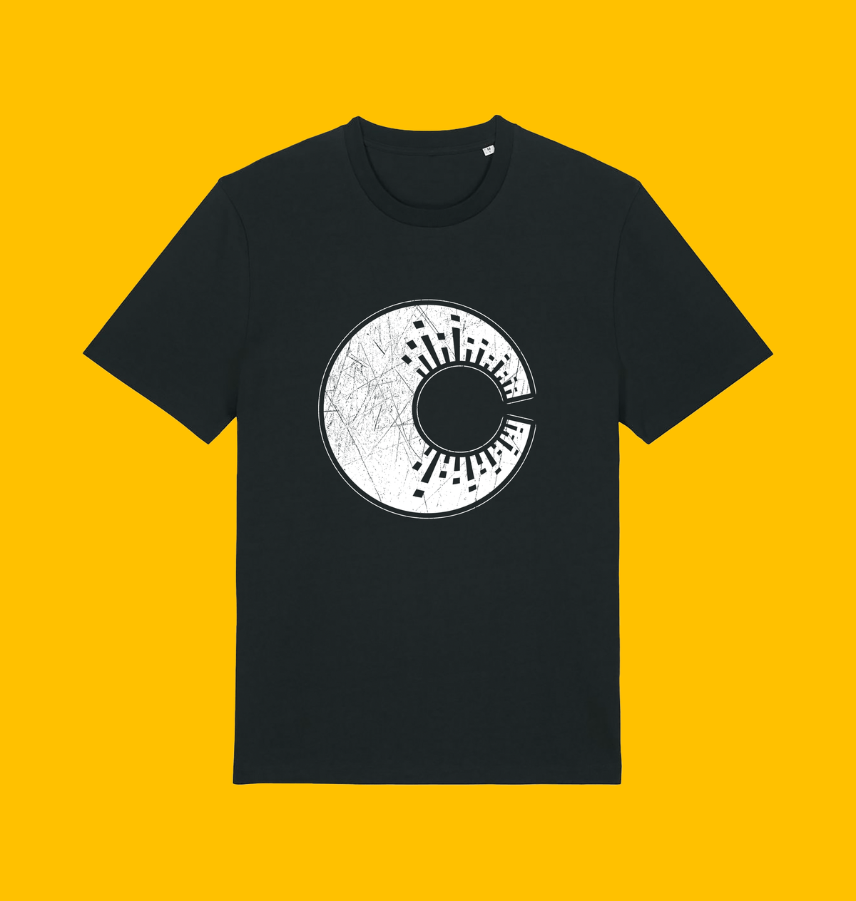 Mutant Chronicles - Techno Crisis Cybertronic T Shirt on Heroic Signatures yellow background