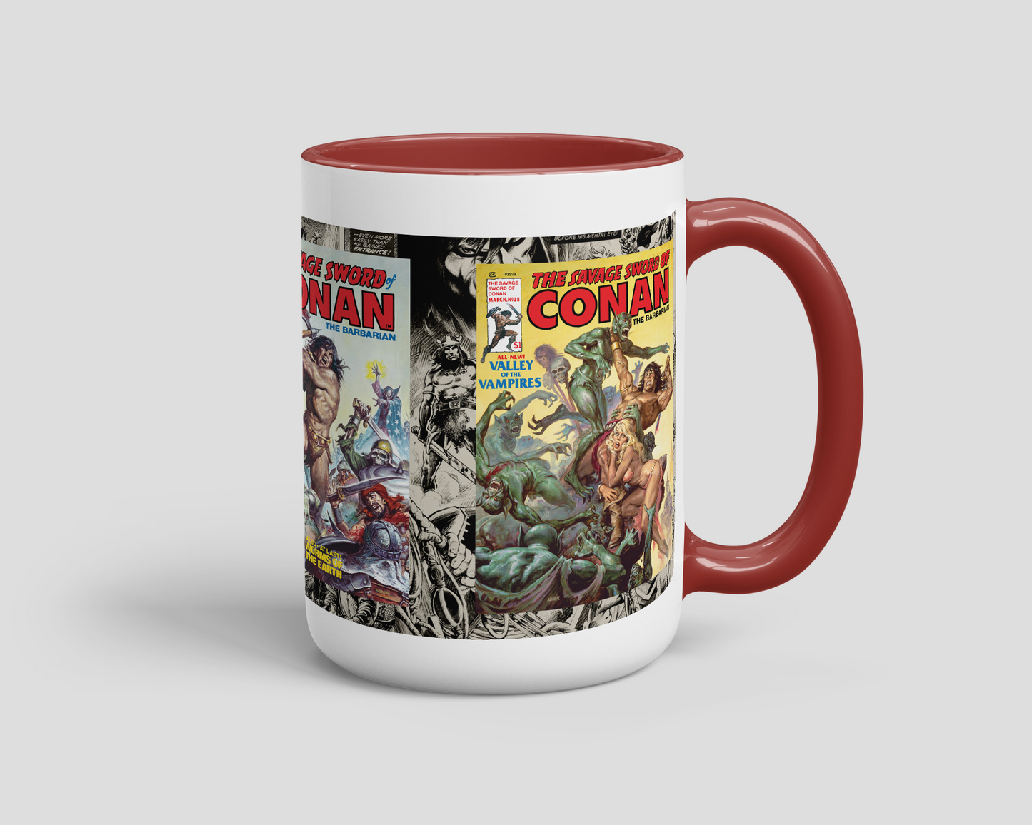 Conan Earl Norem Classic Savage Sword Covers Mug
