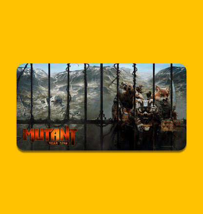 Mutant Year Zero - Paradise Valley: Break the Cages on Heroic Signatures yellow background