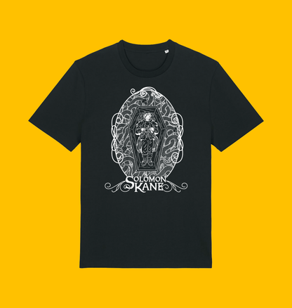 Solomon Kane -  Serpents of the Afterlife T Shirt on Heroic Signatures yellow background