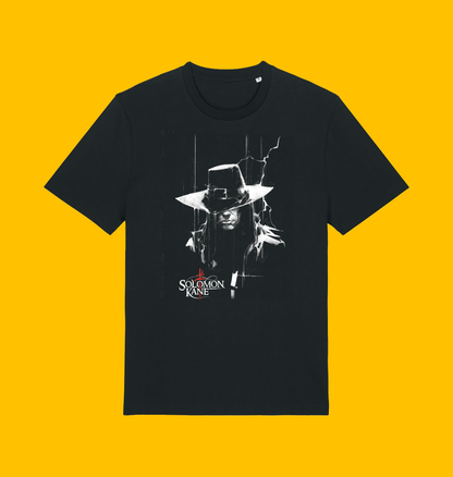 Solomon Kane - Vanquish the Darkness T-Shirt on Heroic Signatures yellow background
