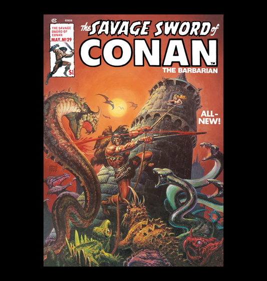 Conan Tower of the Serpent Horde Poster