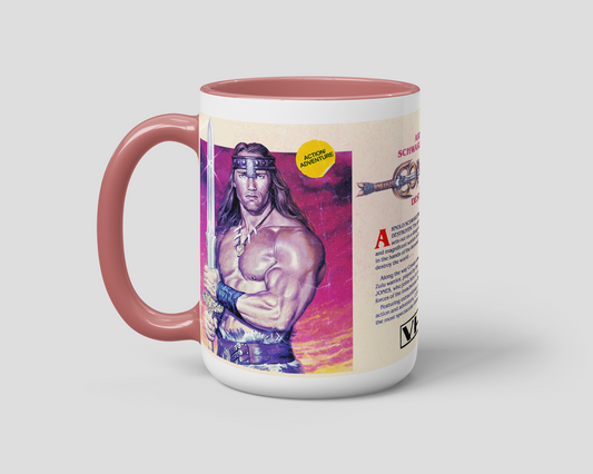 Conan the Destroyer VHS Cover Mug left view