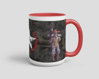 Mutant Chronicles - Whitestar Faction Mug left view